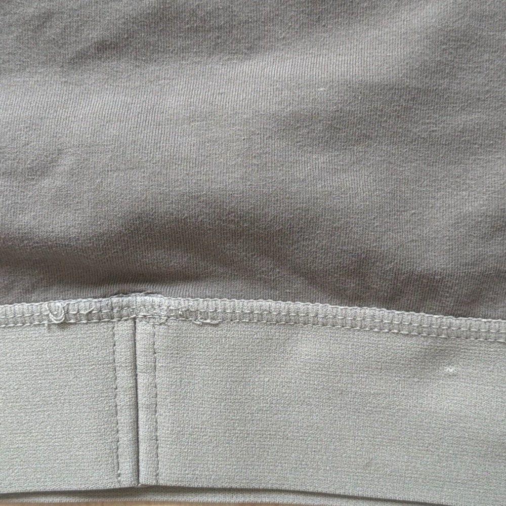 Essentials Fear of God grey cropped tank top, size S - Picture 7 of 9